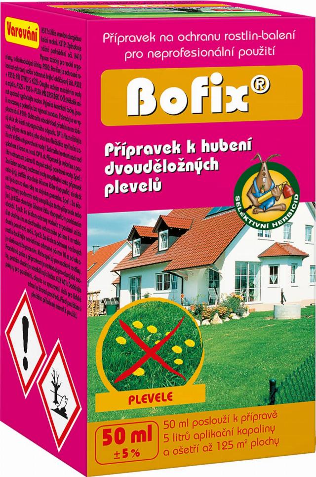 Bofix³ postřikový herbicid objem: 50 ml
