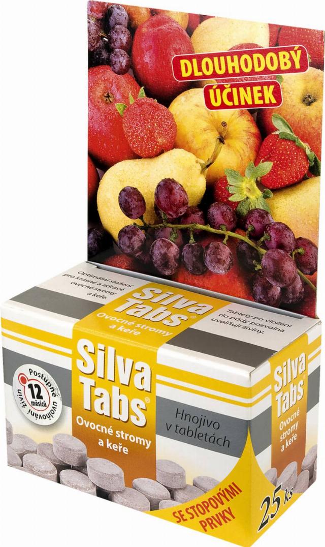 SILVA TABS Ovocné stromy a keře hnojivo ve formě tablet