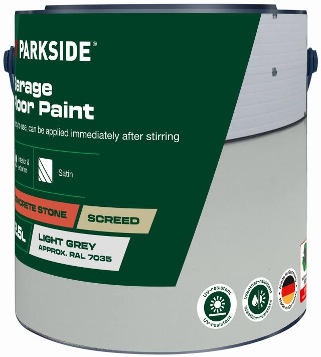 PARKSIDE Barva na podlahu garáže objem: 2,5 l