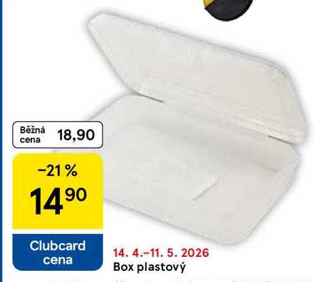 Box plastový