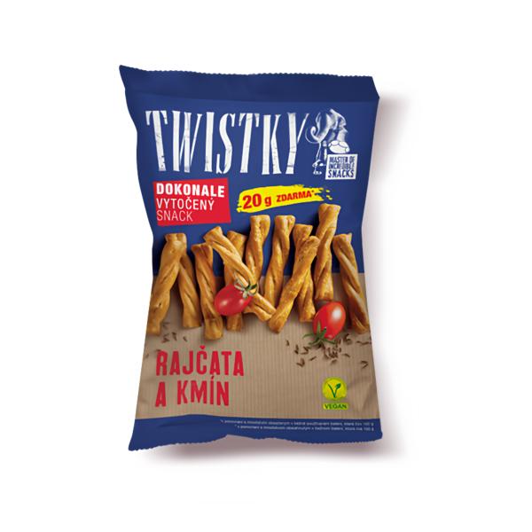 Twistky  Rajčata a kmín