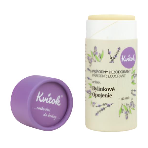 Kvitok Tuhý deodorant Bylinkové opojení