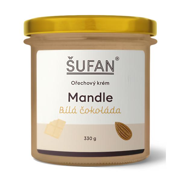 Šufan Mandle-bílá čokoláda krém