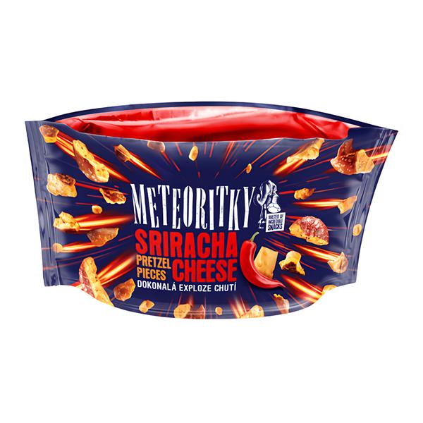 Meteoritky Sriracha a sýr