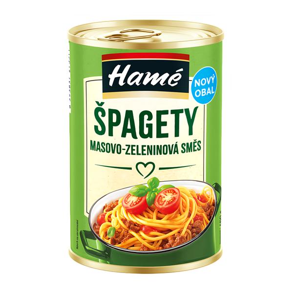 Hamé Špagety masovo-zeleninová směs