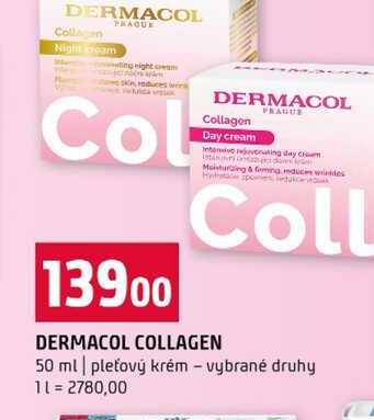 DERMACOL COLLAGEN 50 ml pleťový krém vybrané druhy 