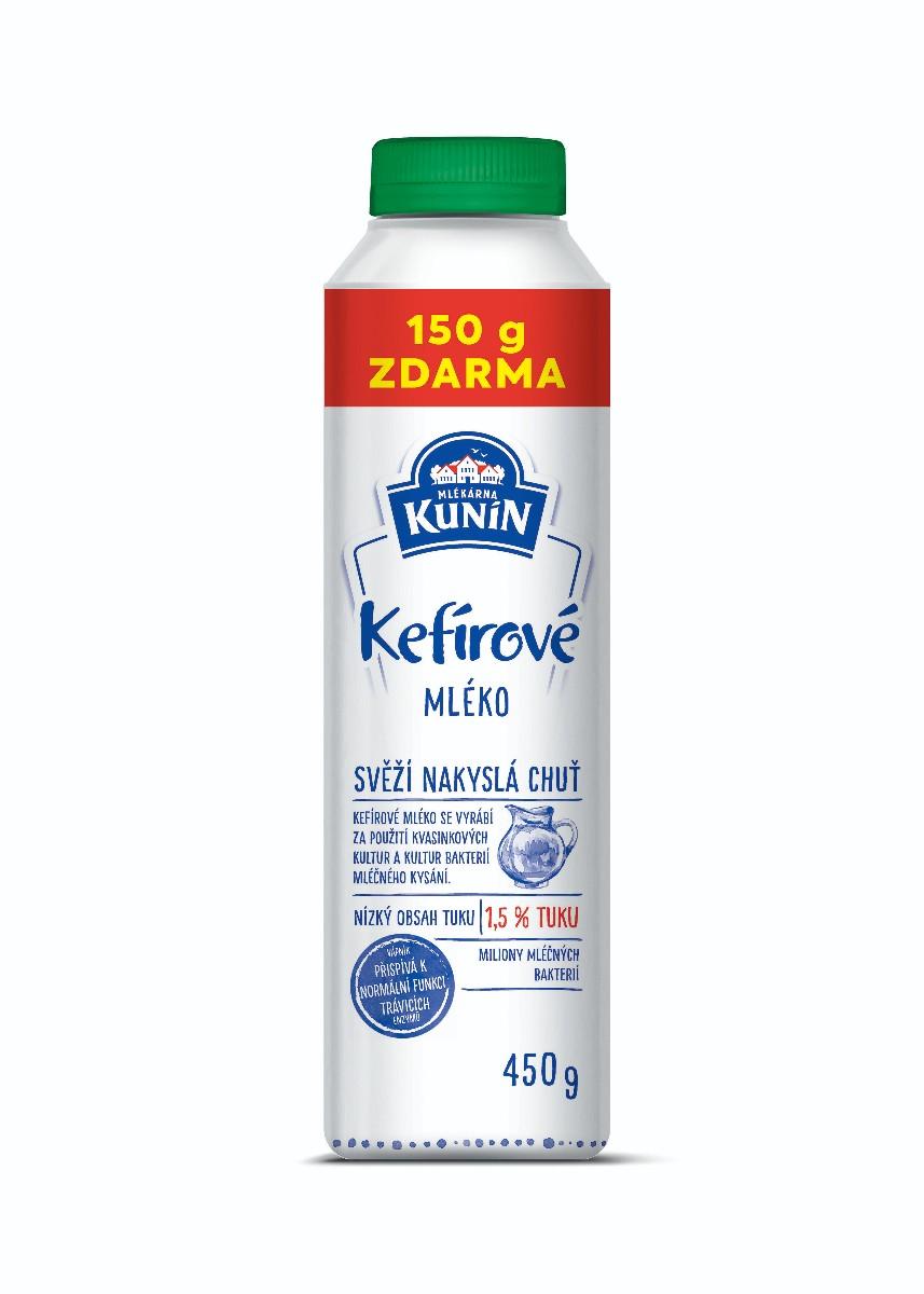 Kunín Kefírové, Acidofilní mléko, 450 g