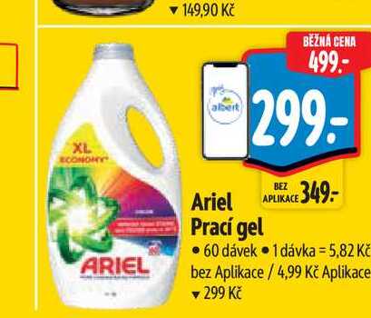  Ariel  Prací gel 60 dávek 