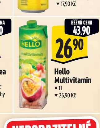   HELLO multivitamin 1 l