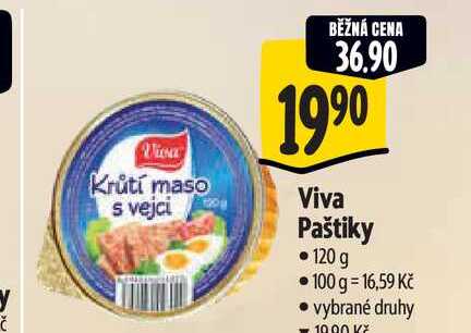   Viva Paštiky 120 g  