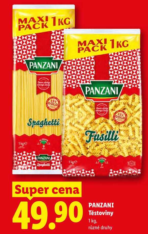  PANZANI Těstoviny, 1 kg
