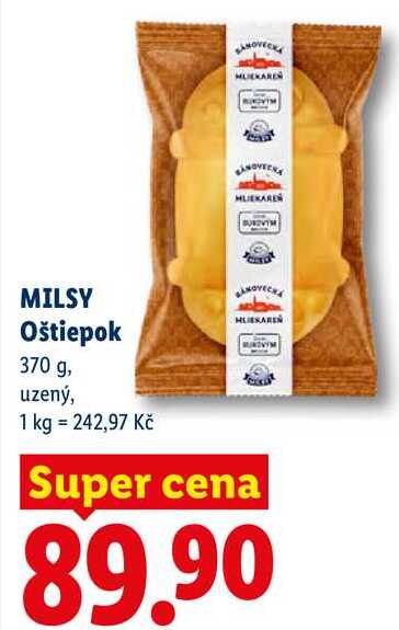 MILSY Oštiepok, 370 g