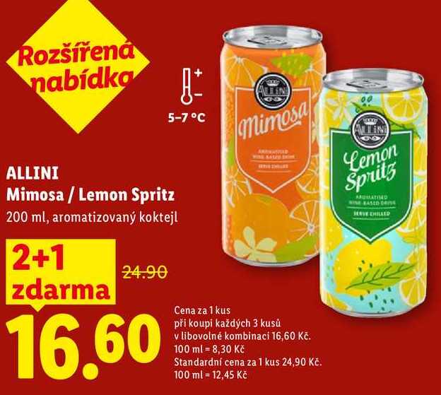 ALLINI Mimosa/Lemon Spritz, 200 ml
