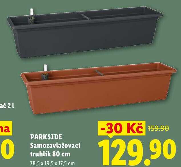 PARKSIDE Samozavlažovací truhlík 80 cm