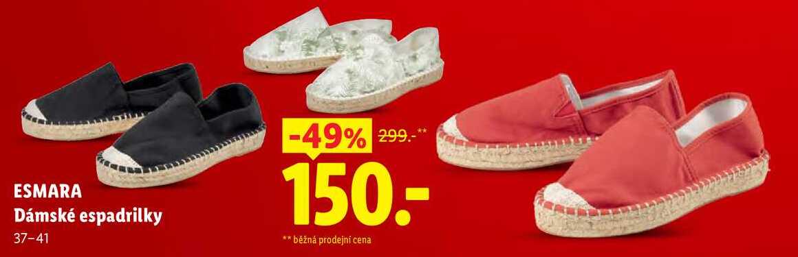 ESMARA Dámské espadrilky 