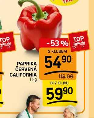PAPRIKA ČERVENÁ CALIFORNIA 1 kg 