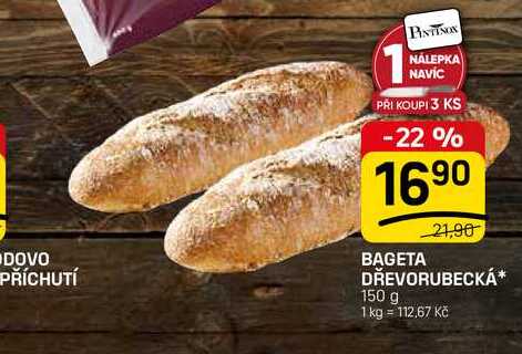 BAGETA DŘEVORUBECKÁ* 150 g 