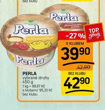 PERLA vybrané druhy 450 g 