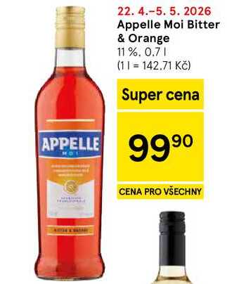 Appelle Moi Bitter & Orange, 0,7 l