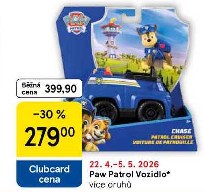 Paw Patrol Vozidlo, více druhů 