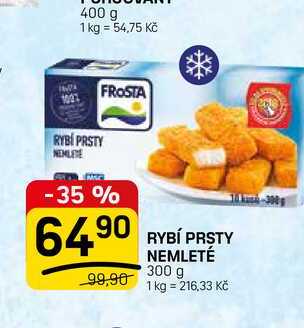 RYBÍ PRSTY NEMLETÉ 300 g