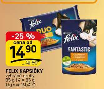 FELIX KAPSIČKY vybrané druhy 85 g