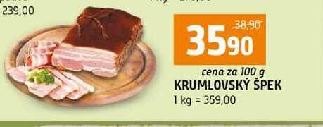 KRUMLOVSKÝ ŠPEK 100g