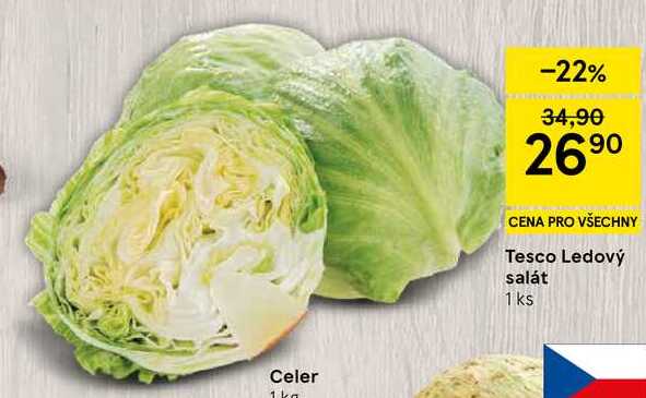 Tesco Ledový salát, 1 ks 