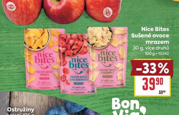 Nice Bites Sušené ovoce mrazem 30 g