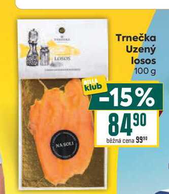 Trnečka Uzený losos 100 g