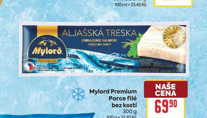 Mylord Premium Porce filé bez kostí 300 g 