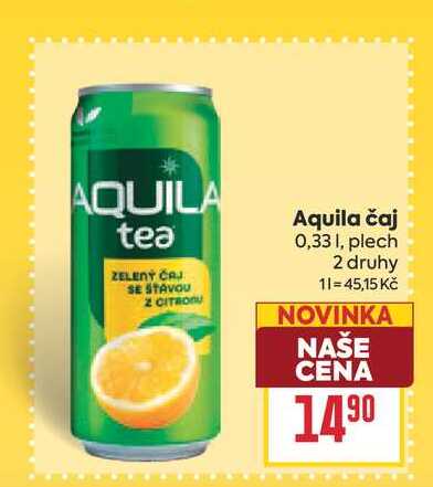 Aquila čaj 0,331, plech