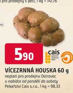 VÍCEZRNNÁ HOUSKA 60 g