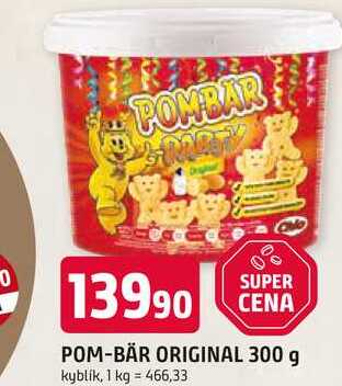 POM-BÄR ORIGINAL 300 g kyblík