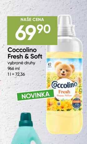 Coccolino Fresh & Soft vybrané druhy 966 ml 
