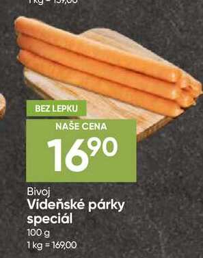 Vídeňské párky speciál 100 g 