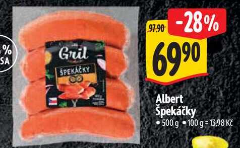 Albert Špekáčky, 500 g 