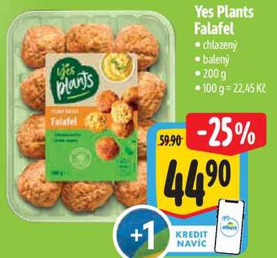 Yes Plants Falafel, 200 g