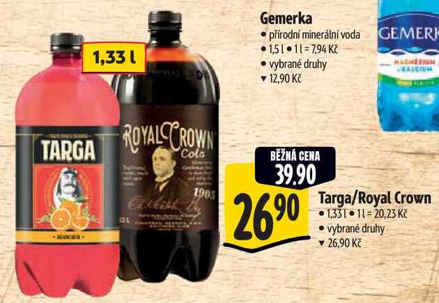 Targa/Royal Crown, 1,33 l