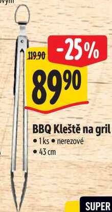 BBQ Kleště na gril 