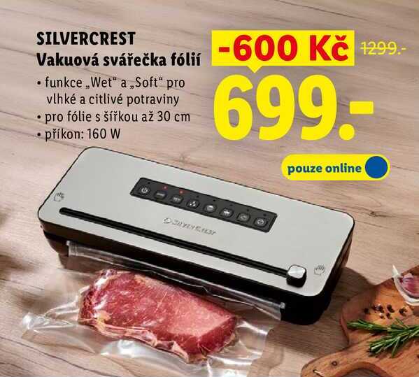 SILVERCREST Vakuová svářečka fólií  