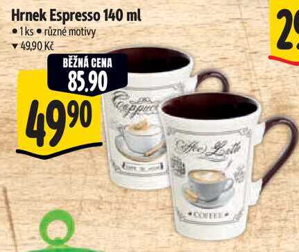 Hrnek Espresso 140 ml 