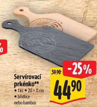 Servírovací prkénko