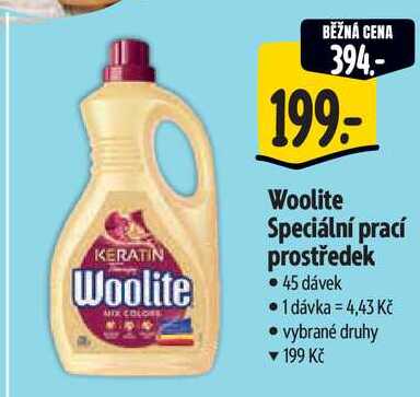 Woolite Speciální prací prostředek, 45 dávek 