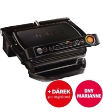 Gril Tefal Optigrill + GC712834 černý