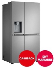 Americká lednice LG GSLE81PYBC stříbrná