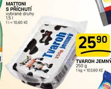 TVAROH JEMNÝ 250 g 
