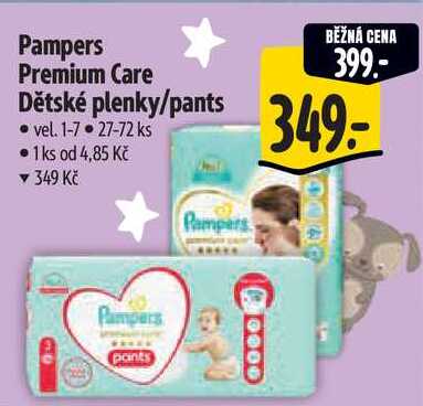 Pampers Premium Care Dětské plenky/pants, .27-72 ks 