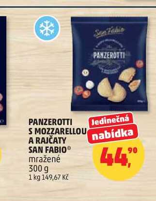 PANZEROTTI S MOZZARELLOU A RAJČATY SAN FABIO, 300 g 