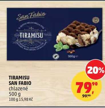 TIRAMISU SAN FABIO, 500 g